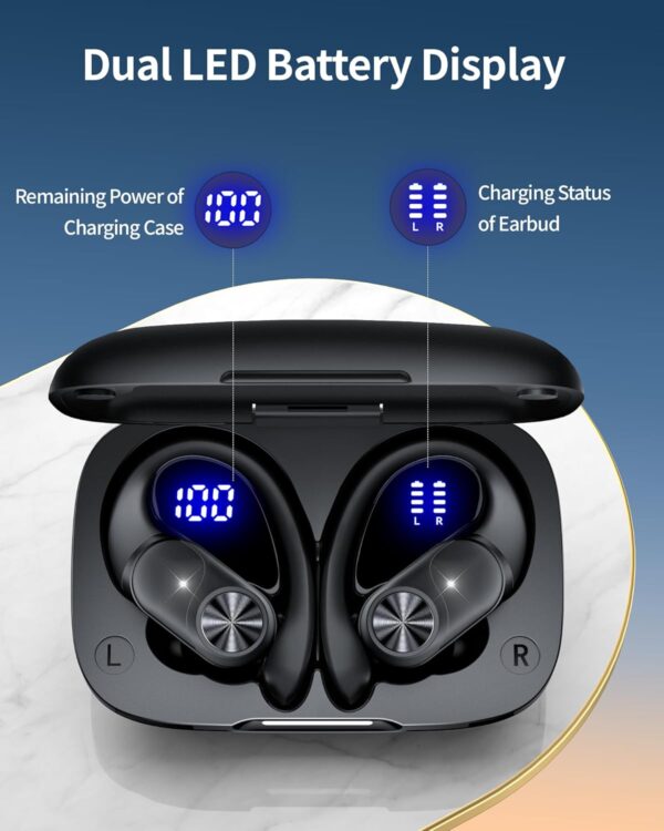 Headphones Wireless Earbuds 80hrs Playtime - Image 2