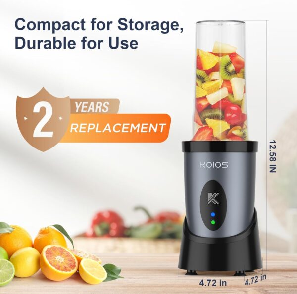 KOIOS Smoothie Blender, 900W Personal Blender for Shakes - Image 2