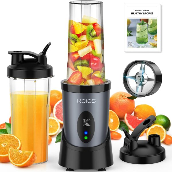 KOIOS Smoothie Blender, 900W Personal Blender for Shakes