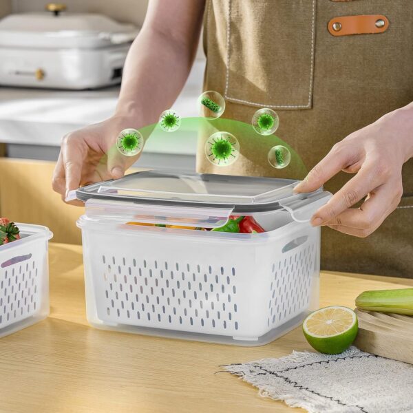 5 PCS Large Fruit Containers for Fridge - Image 5
