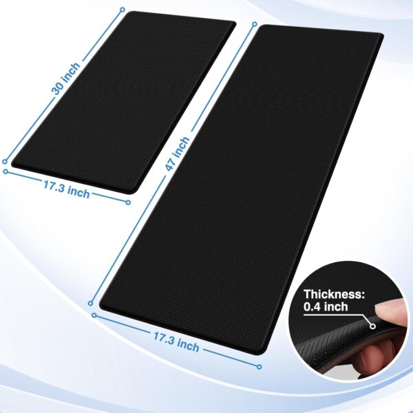 StepRite Kitchen Mats, 2PCS Kitchen Rugs - Image 2